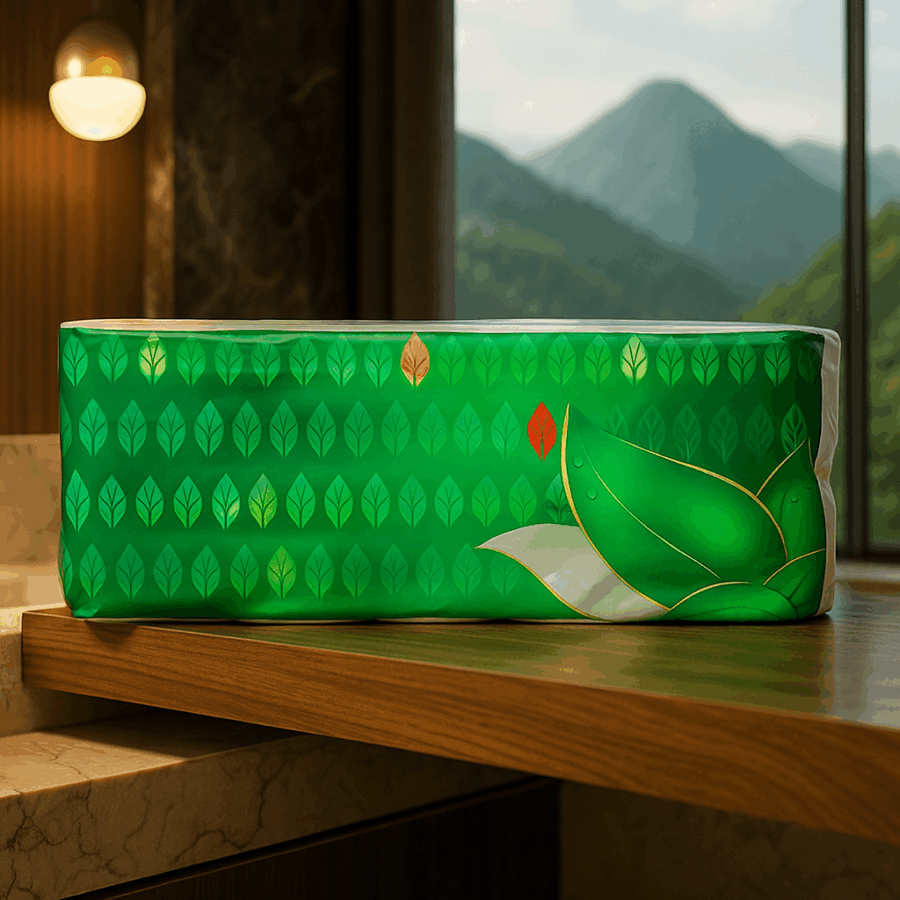 נייר טואלט ירוק תמונת פרימיום נייר טואלט ירוק תמונת פרימיום